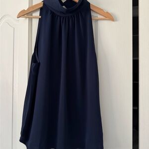 Babaton Navy Halter Camisole